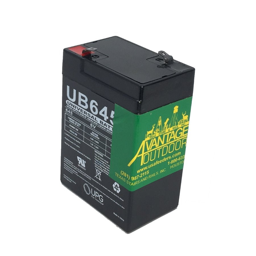 6V 4.5Ah Rechargeable Battery