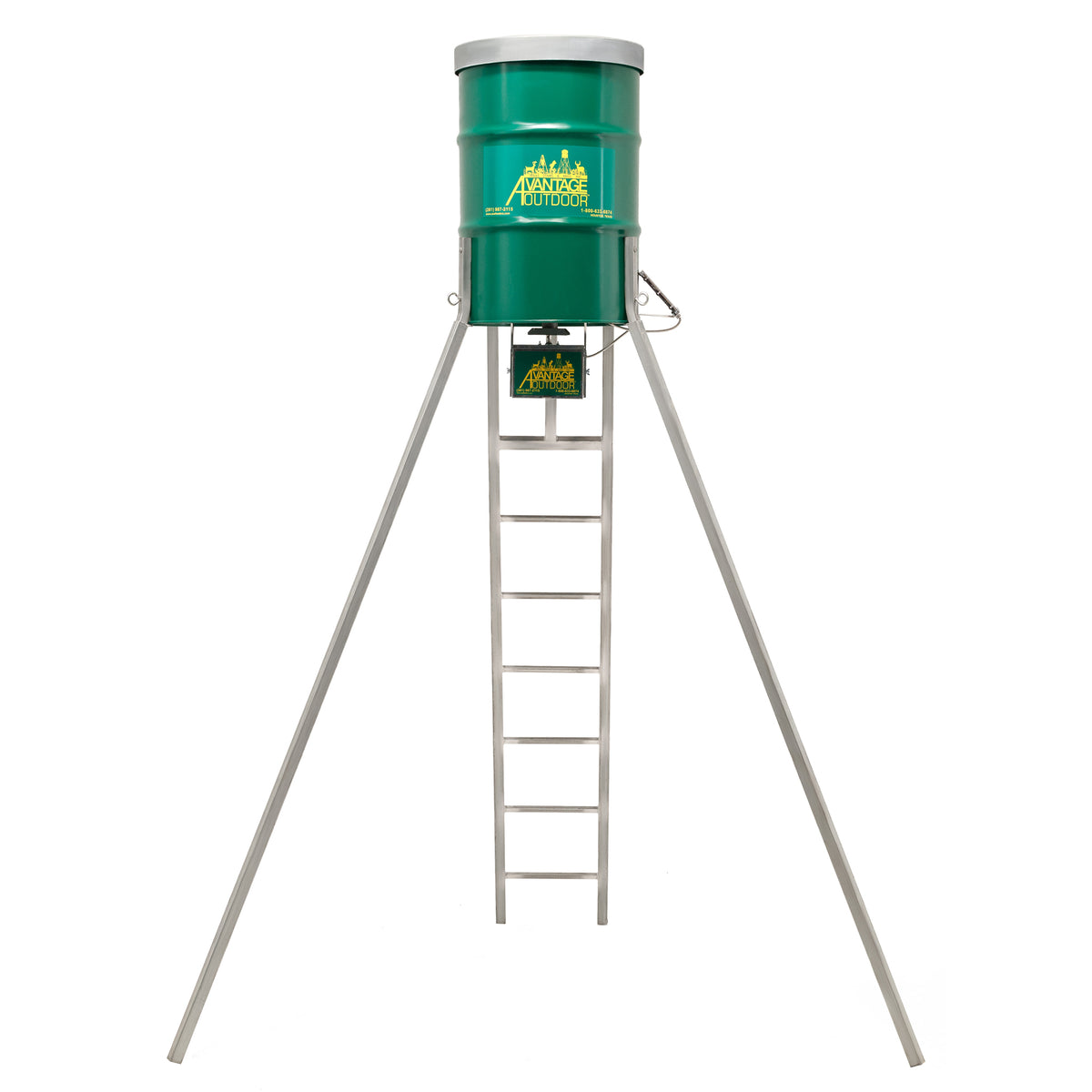 55 Gal. Leg Ladder Barrel Feeder